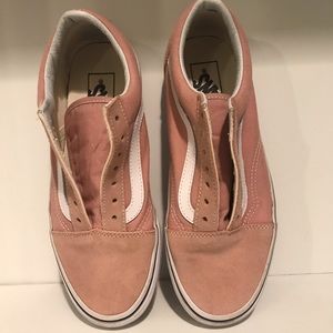 Vans blush pink women's size 7.5 sneakers